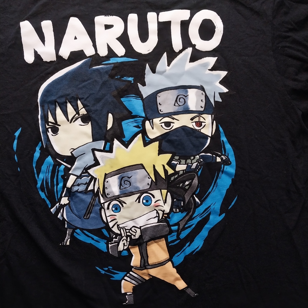 Naruto Mens Tshirt Medium short sleeves